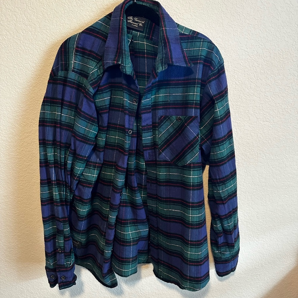 Vermont Flannel company plaid flannel